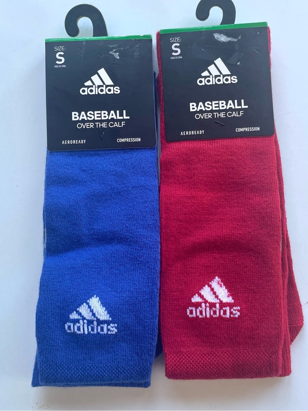 Baseball Softball Socks 2 Pair adidas Icon Over the Calf Length YOUTH Small - Picture 2 of 6